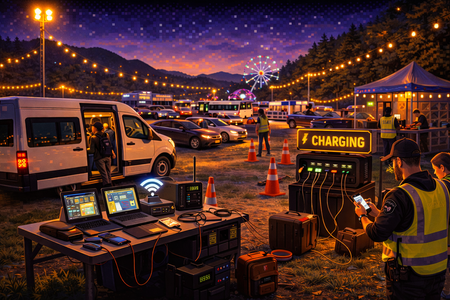 Portable power and field power support